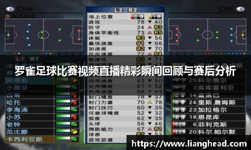 罗雀足球比赛视频直播精彩瞬间回顾与赛后分析